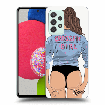 Obal pro Samsung Galaxy A52s 5G A528B - Crossfit girl - nickynellow