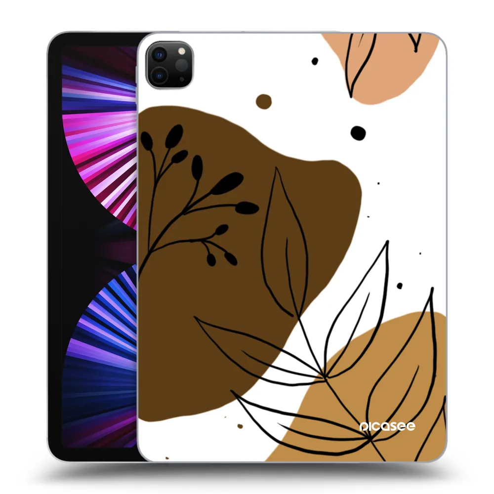 Picasee silikonový černý obal pro Apple iPad Pro 11" 2021 (3.gen) - Boho style