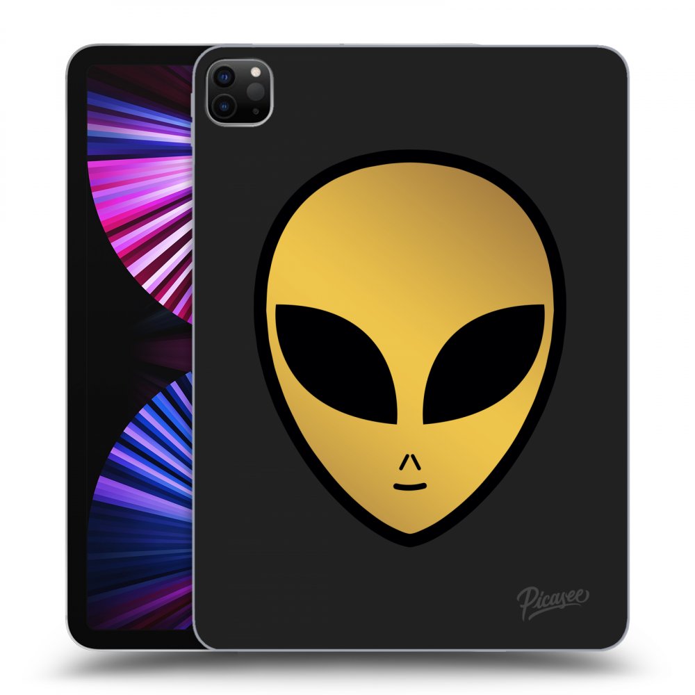 Picasee silikonový černý obal pro Apple iPad Pro 11" 2021 (3.gen) - Earth - Alien
