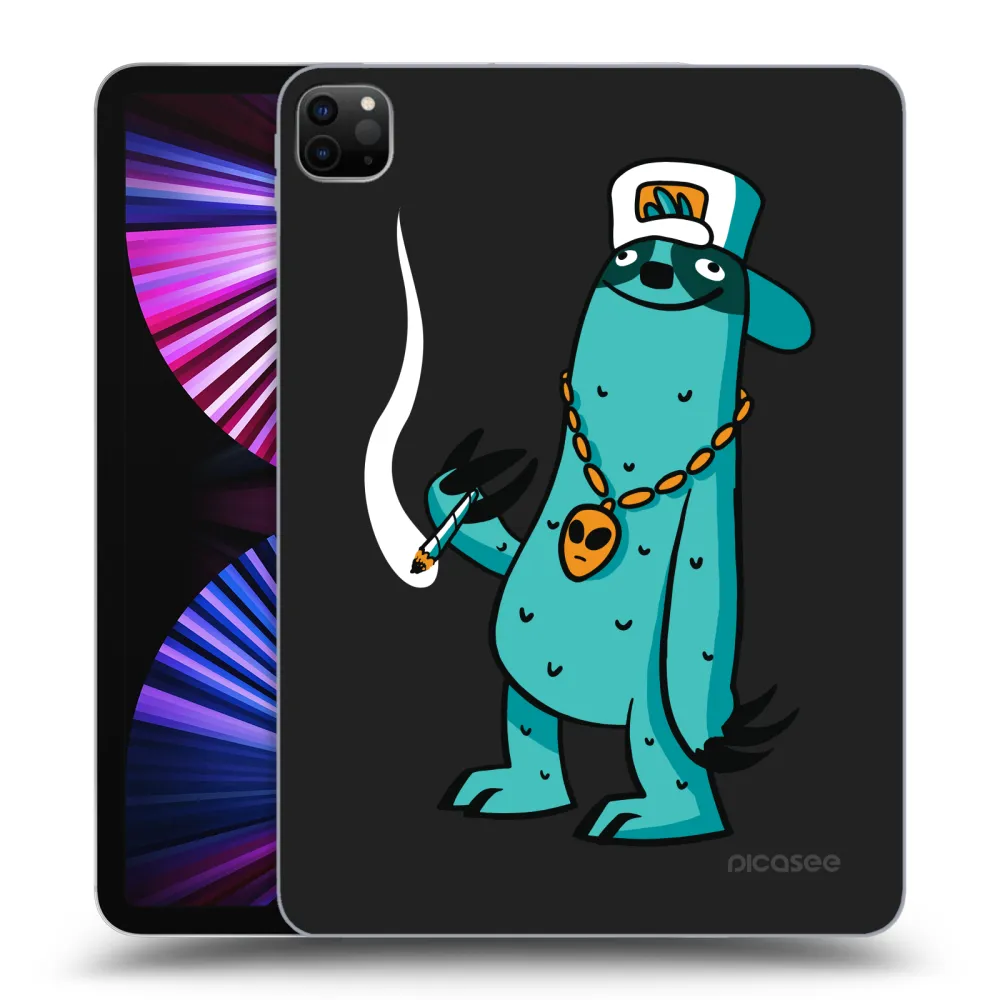 Picasee silikonový černý obal pro Apple iPad Pro 11" 2021 (3.gen) - Earth - Je mi fajn