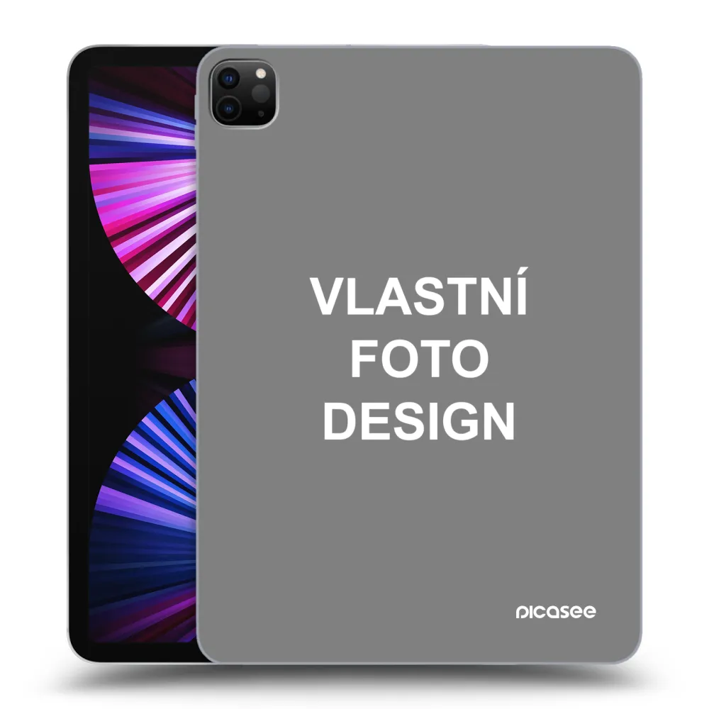 Picasee silikonový černý obal pro Apple iPad Pro 11" 2021 (3.gen) - Vlastní fotka/motiv