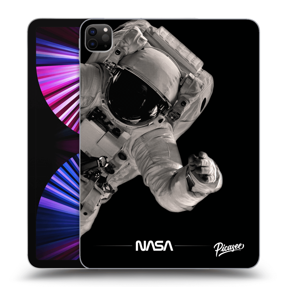 Picasee silikonový černý obal pro Apple iPad Pro 11" 2021 (3.gen) - Astronaut Big