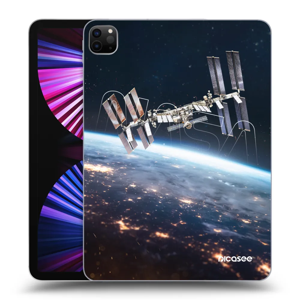 Picasee silikonový černý obal pro Apple iPad Pro 11" 2021 (3.gen) - Station