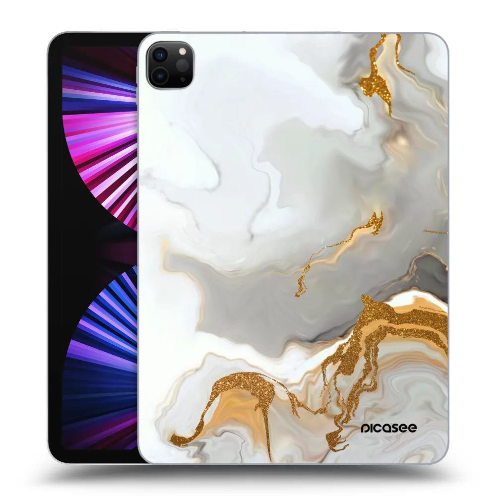 Picasee silikonový černý obal pro Apple iPad Pro 11" 2021 (3.gen) - Her