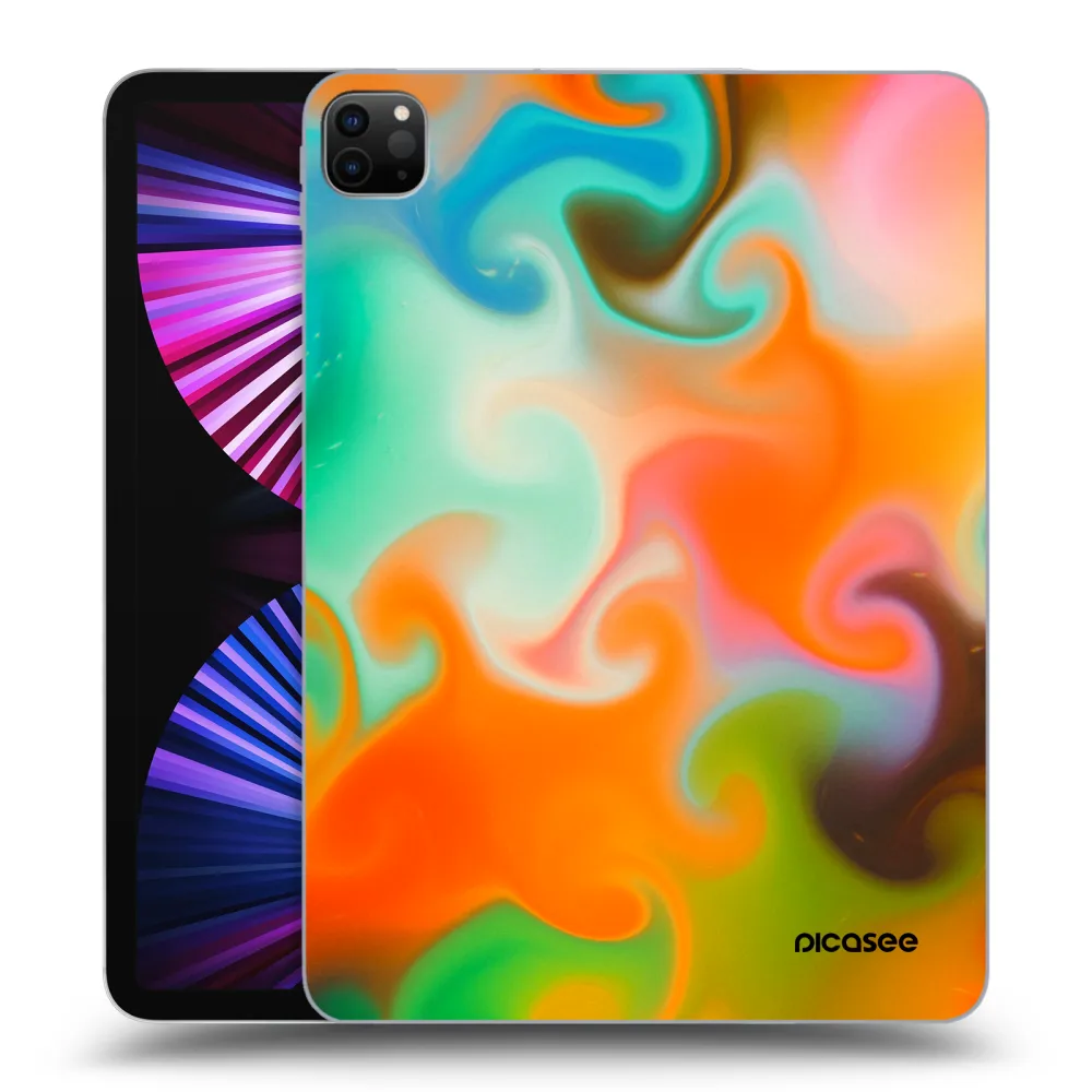 Picasee silikonový černý obal pro Apple iPad Pro 11" 2021 (3.gen) - Juice