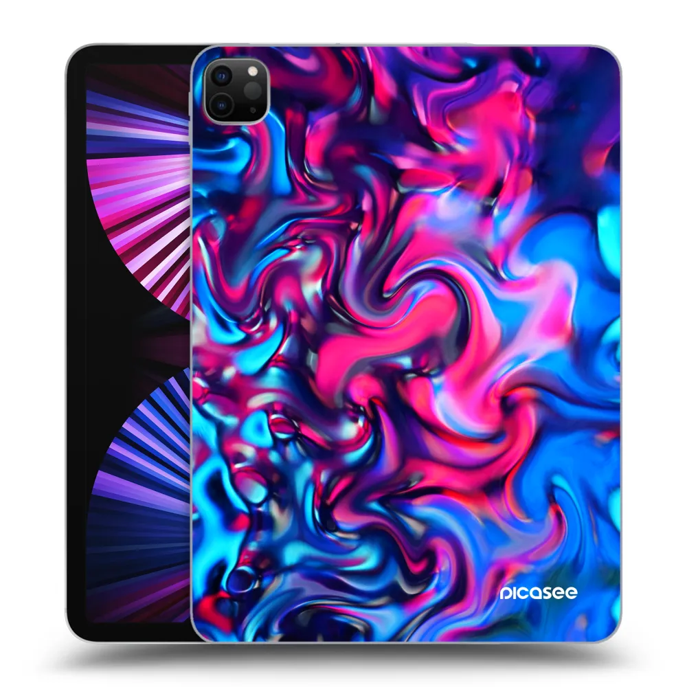 Picasee silikonový černý obal pro Apple iPad Pro 11" 2021 (3.gen) - Redlight