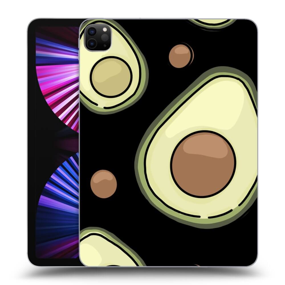 Picasee silikonový černý obal pro Apple iPad Pro 11" 2021 (3.gen) - Avocado