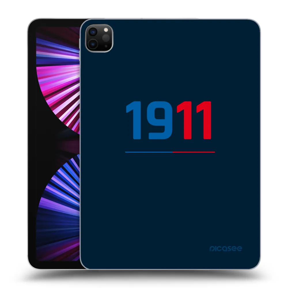Picasee silikonový černý obal pro Apple iPad Pro 11" 2021 (3.gen) - FC Viktoria Plzeň D