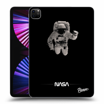 Picasee silikonový černý obal pro Apple iPad Pro 11" 2021 (3.gen) - Astronaut Minimal