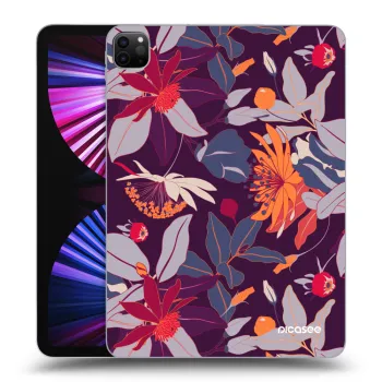 Obal pro Apple iPad Pro 11" 2021 (3.gen) - Purple Leaf
