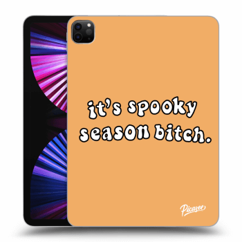 Picasee silikonový černý obal pro Apple iPad Pro 11" 2021 (3.gen) - Spooky season