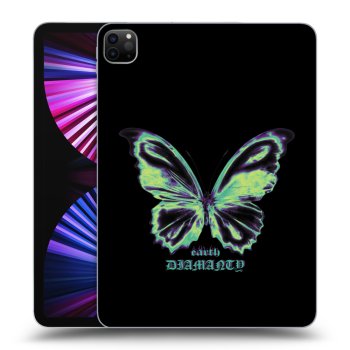 Picasee silikonový černý obal pro Apple iPad Pro 11" 2021 (3.gen) - Diamanty Blue