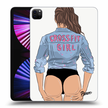 Obal pro Apple iPad Pro 11" 2021 (3.gen) - Crossfit girl - nickynellow