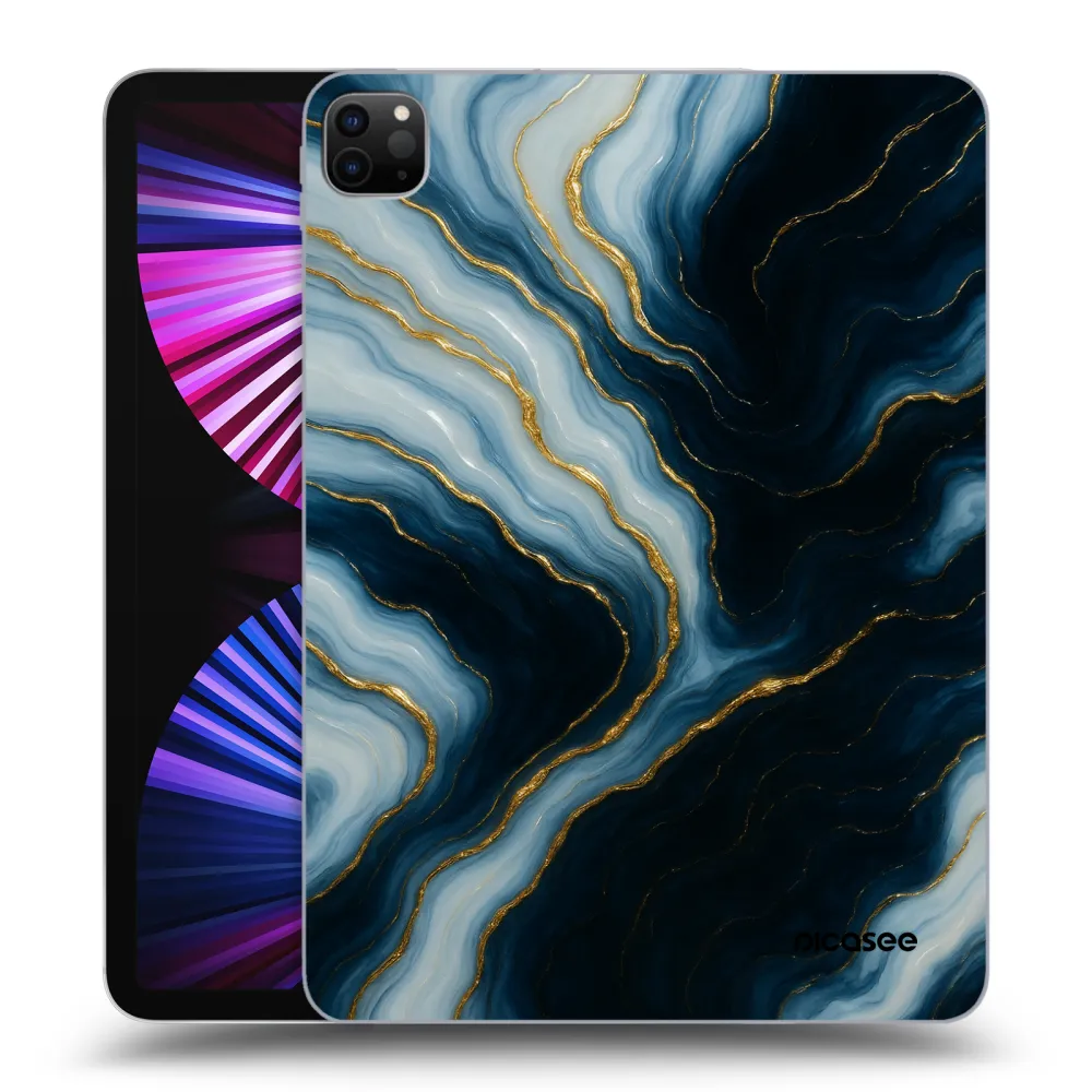 Picasee silikonový černý obal pro Apple iPad Pro 11" 2021 (3.gen) - Luna