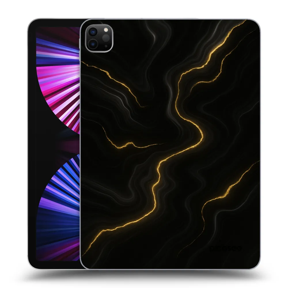 Picasee silikonový černý obal pro Apple iPad Pro 11" 2021 (3.gen) - Thunder