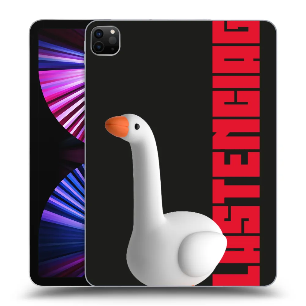 Picasee silikonový černý obal pro Apple iPad Pro 11" 2021 (3.gen) - Kiky Ricky