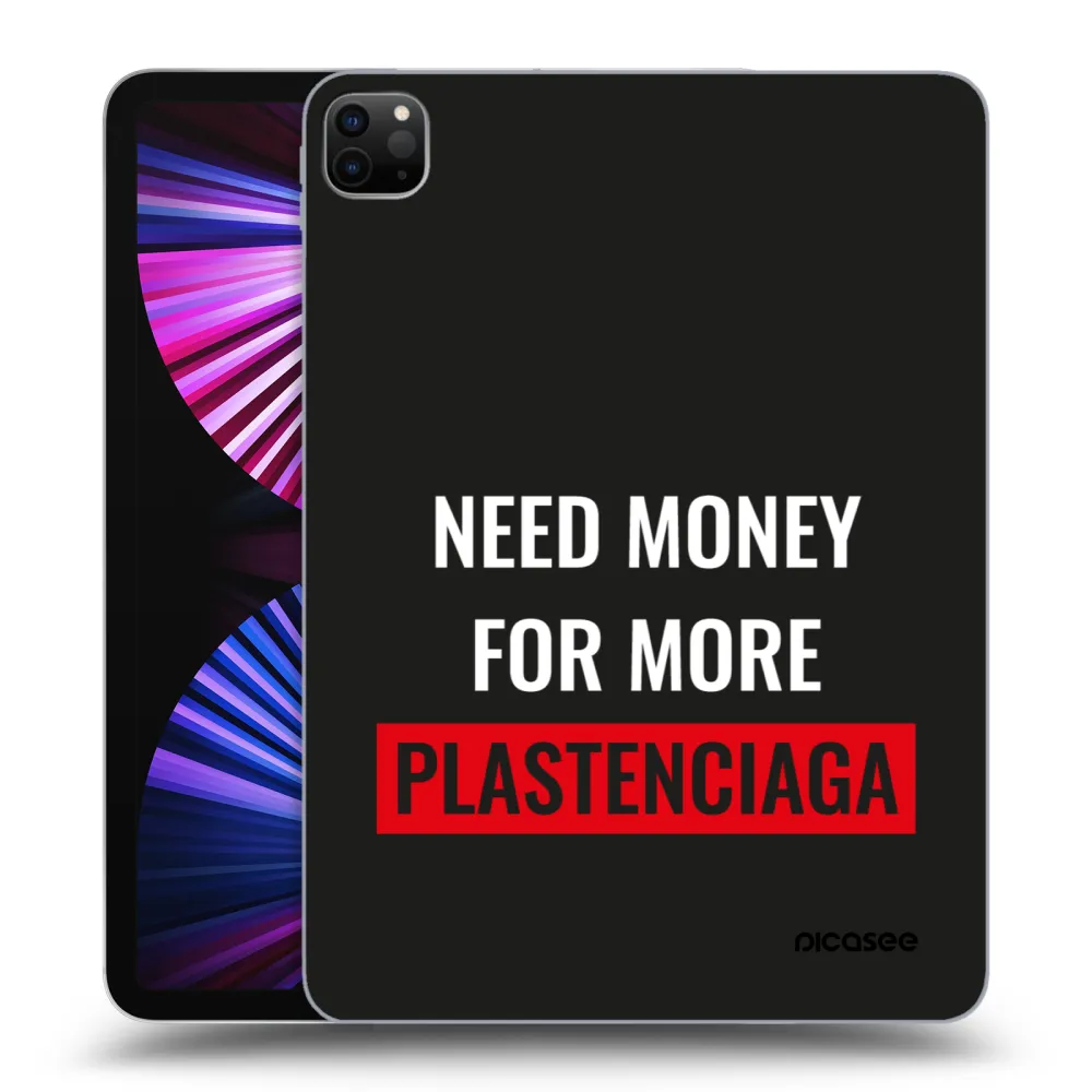 Picasee silikonový černý obal pro Apple iPad Pro 11" 2021 (3.gen) - More PLASTENCIAGA