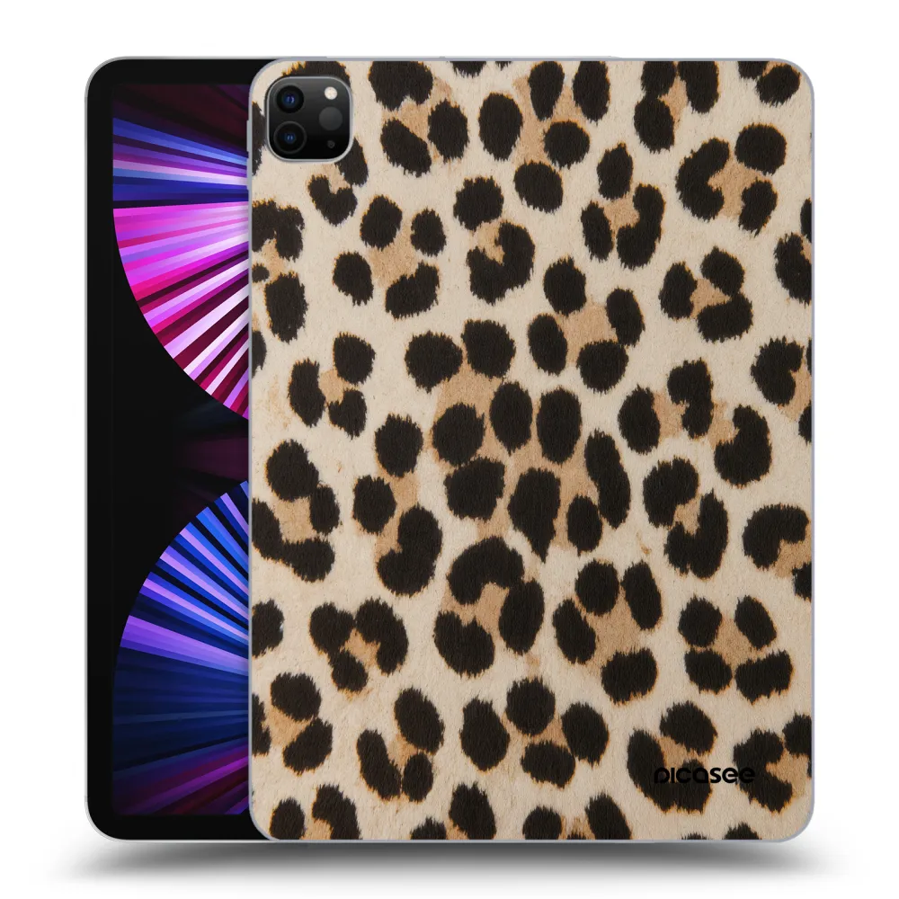 Picasee silikonový černý obal pro Apple iPad Pro 11" 2021 (3.gen) - Brown Tiger