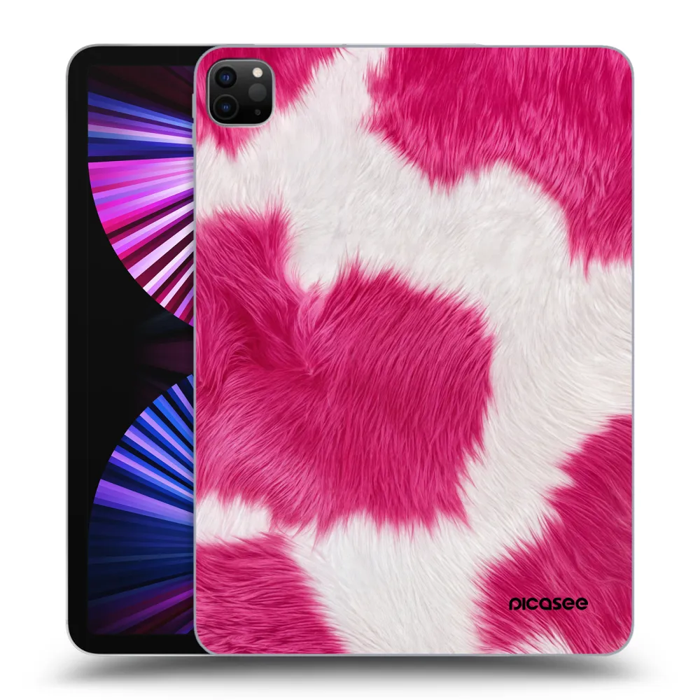 Picasee silikonový černý obal pro Apple iPad Pro 11" 2021 (3.gen) - Pink Moo