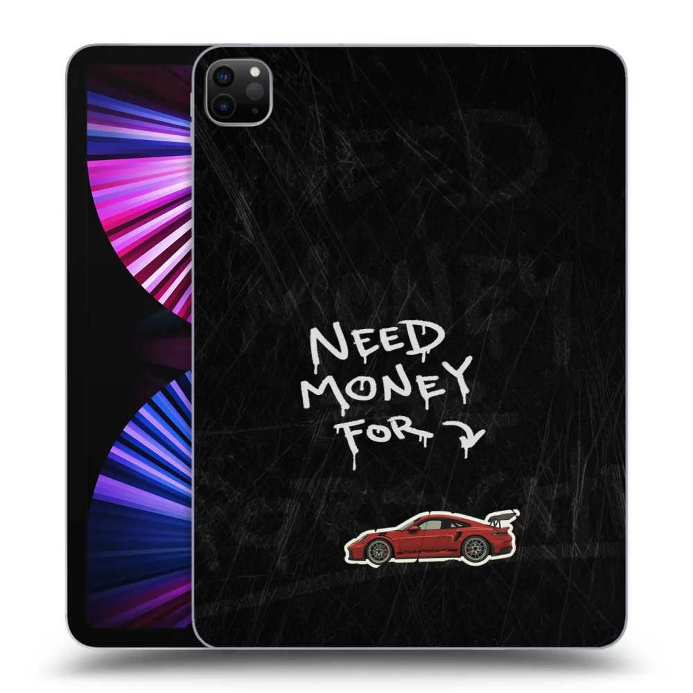 Picasee silikonový černý obal pro Apple iPad Pro 11" 2021 (3.gen) - Track Mode