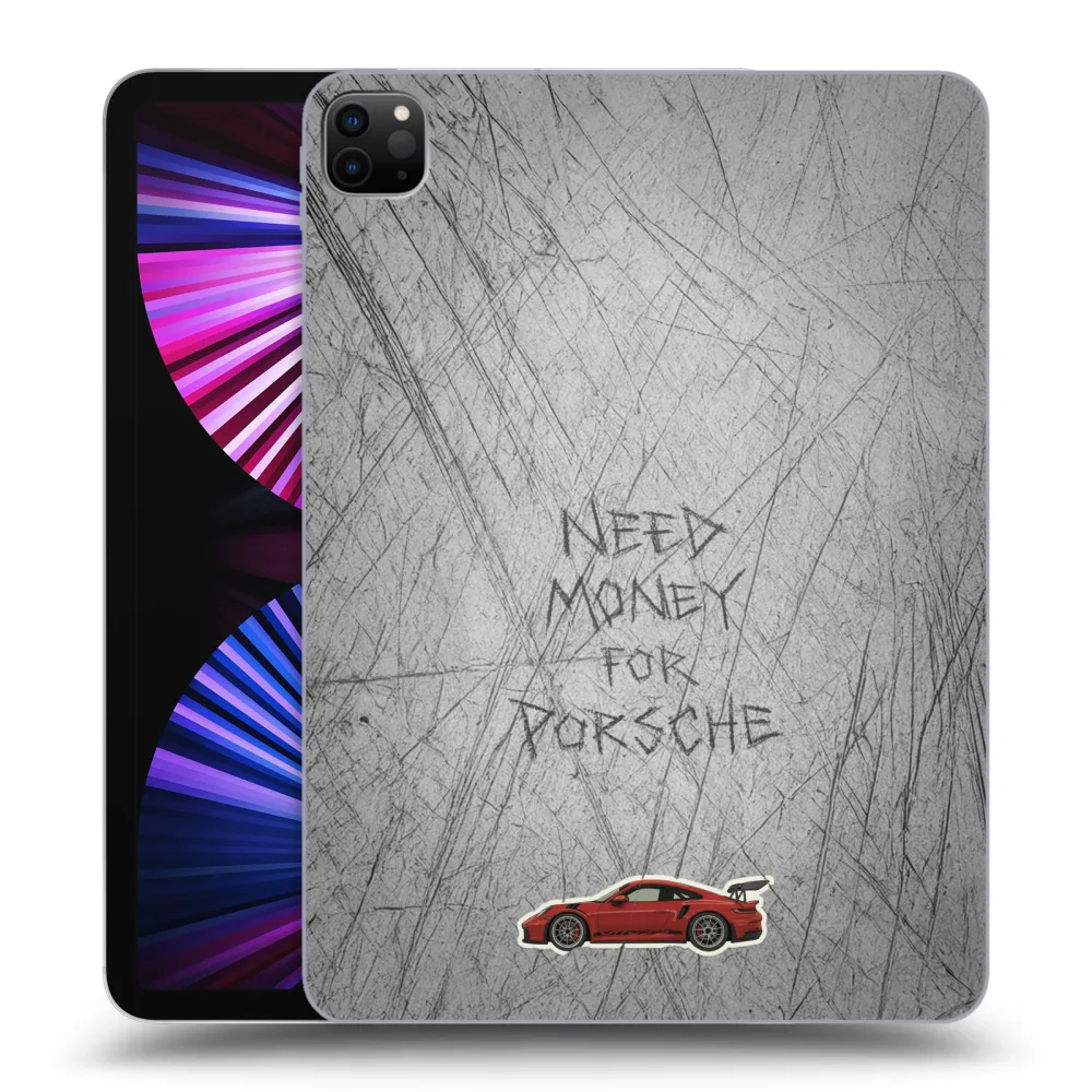 Picasee silikonový černý obal pro Apple iPad Pro 11" 2021 (3.gen) - Garage Scratch