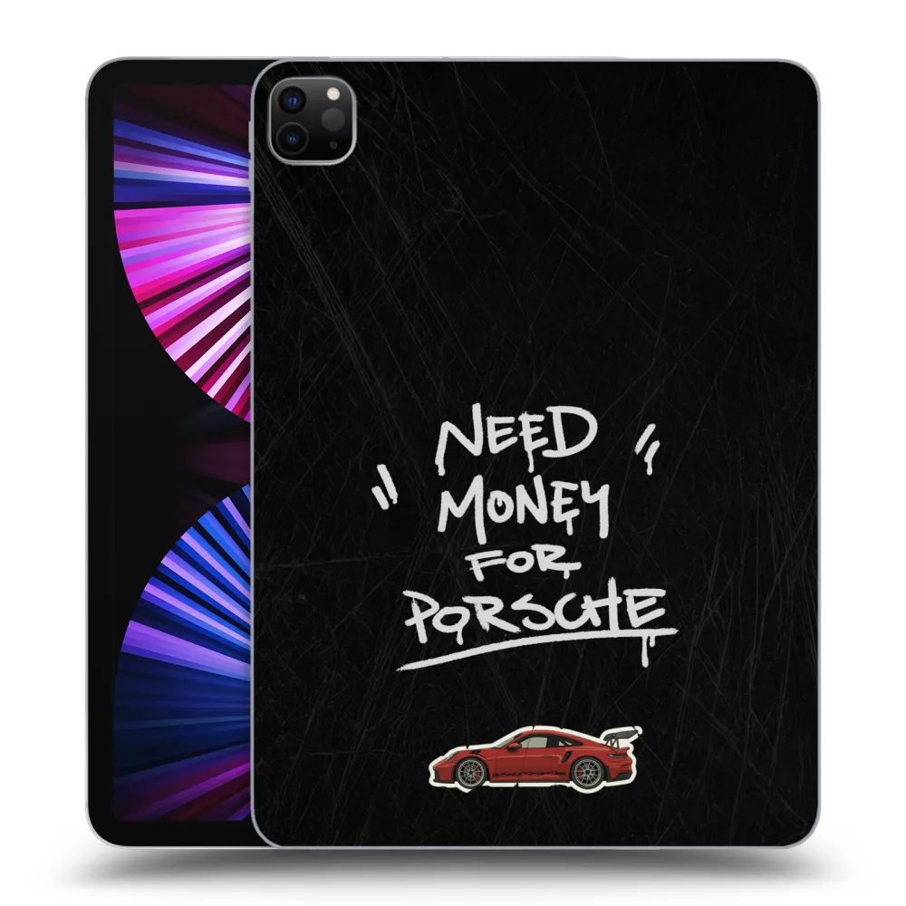 Picasee silikonový černý obal pro Apple iPad Pro 11" 2021 (3.gen) - Dark Racer