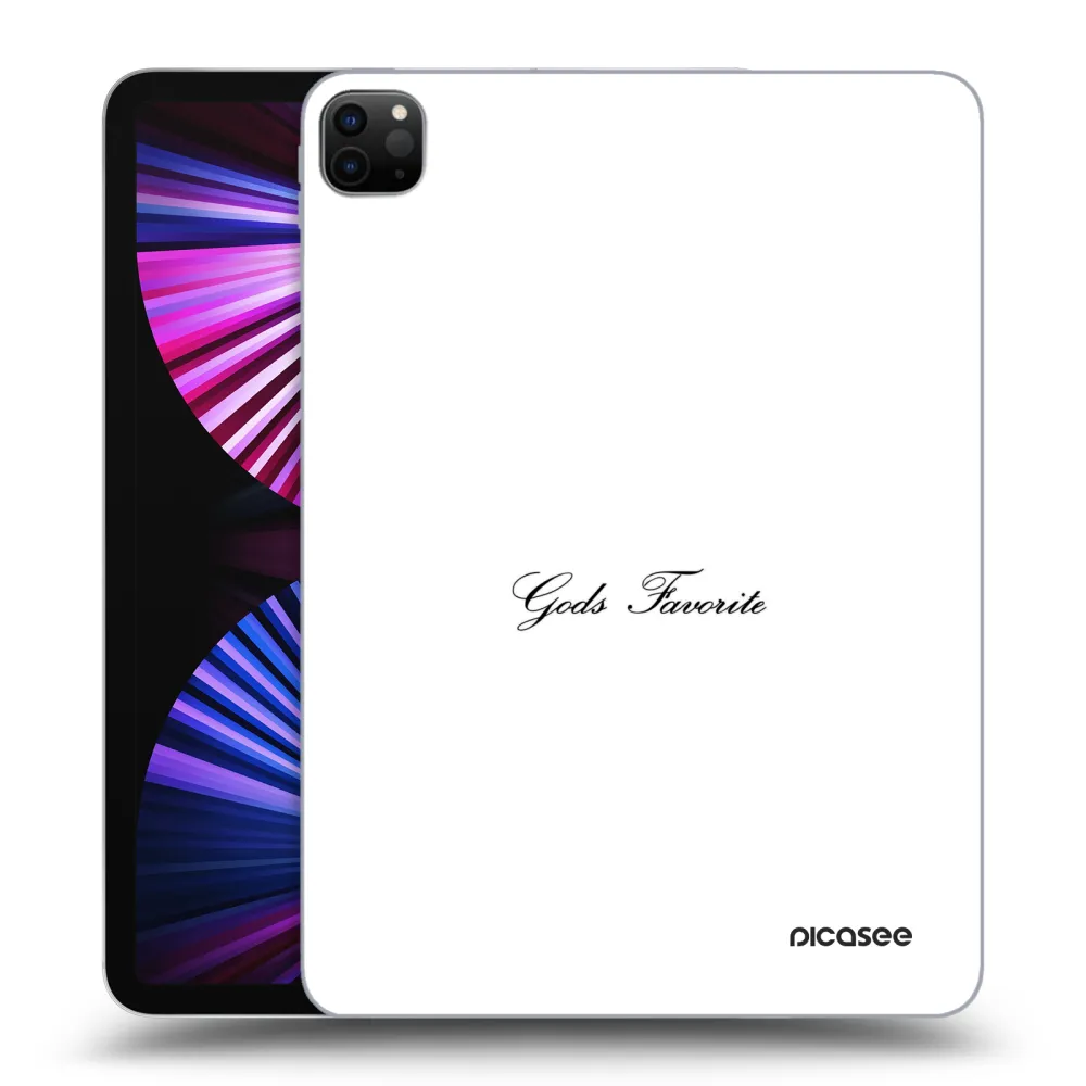 Picasee silikonový černý obal pro Apple iPad Pro 11" 2021 (3.gen) - Gods Favorite