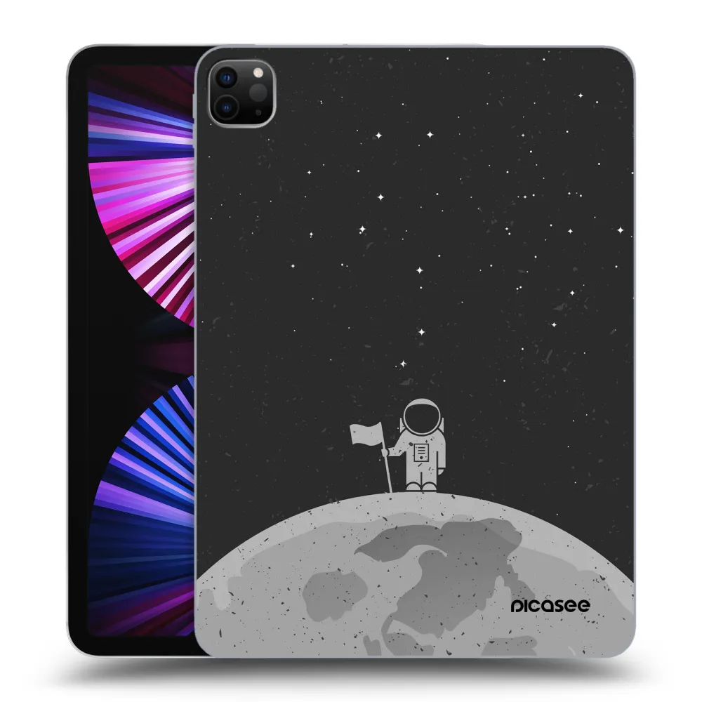 Picasee silikonový černý obal pro Apple iPad Pro 11" 2021 (3.gen) - Astronaut
