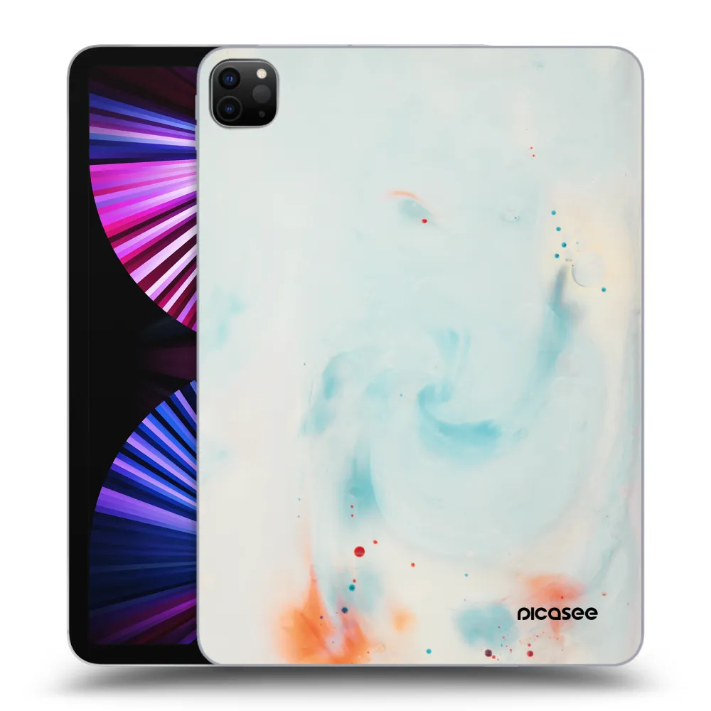 Picasee silikonový černý obal pro Apple iPad Pro 11" 2021 (3.gen) - Splash