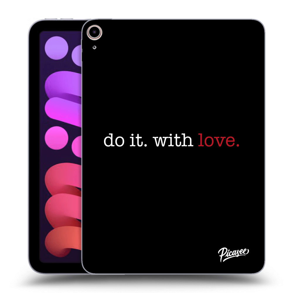 Picasee silikonový průhledný obal pro Apple iPad mini 2021 (6. gen) - Do it. With love.