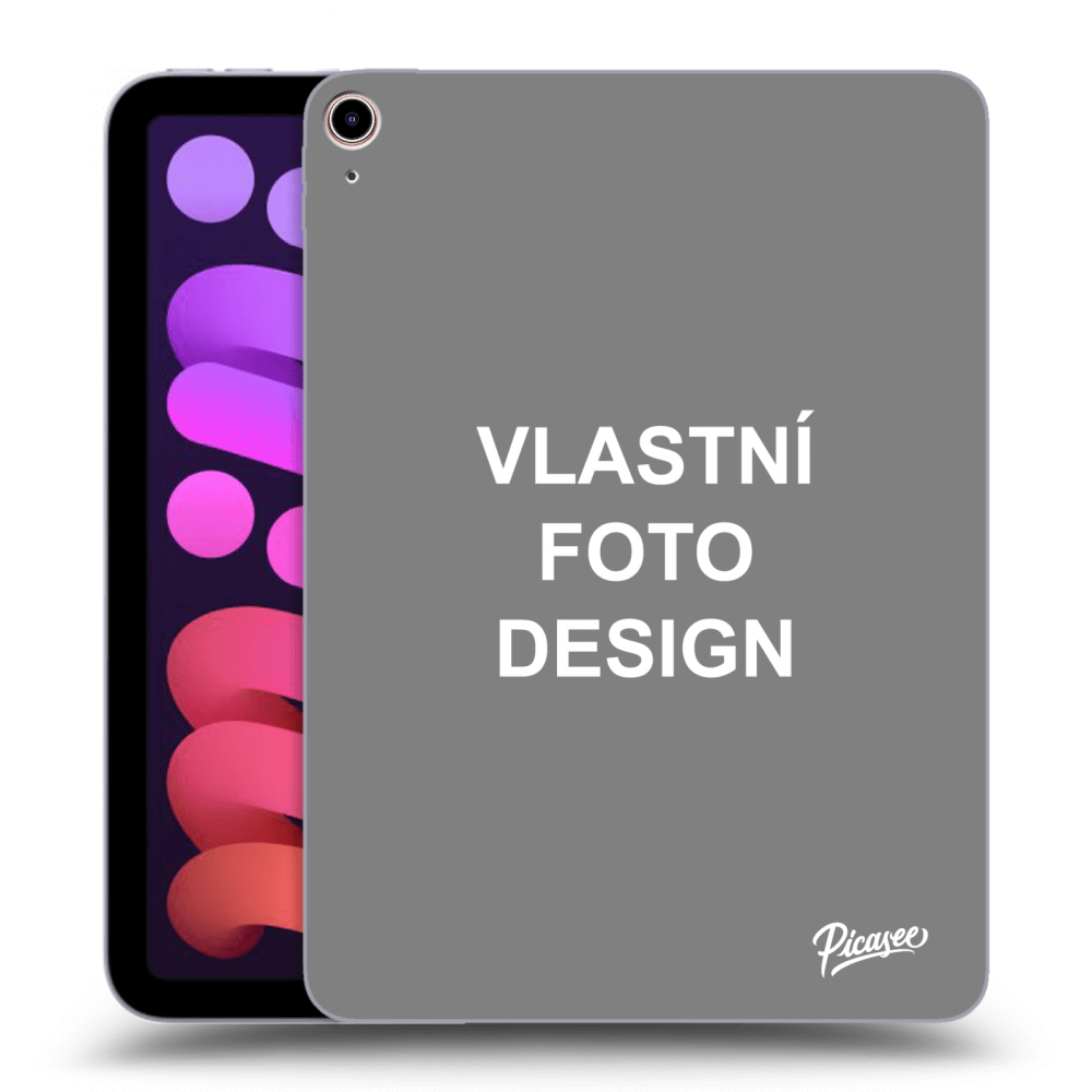 Picasee silikonový průhledný obal pro Apple iPad mini 2021 (6. gen) - Vlastní fotka/motiv