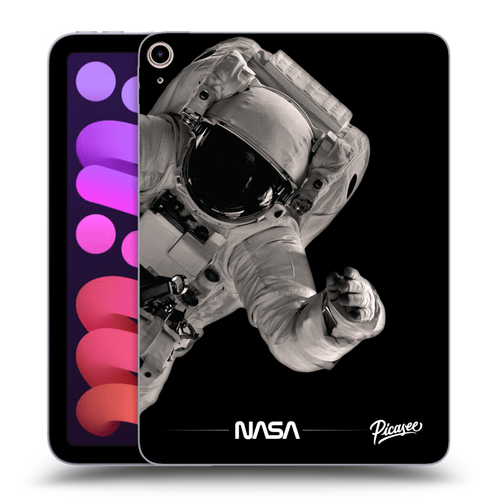Picasee silikonový černý obal pro Apple iPad mini 2021 (6. gen) - Astronaut Big