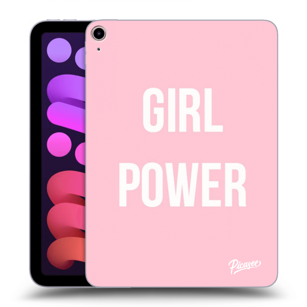 Picasee silikonový průhledný obal pro Apple iPad mini 2021 (6. gen) - Girl power