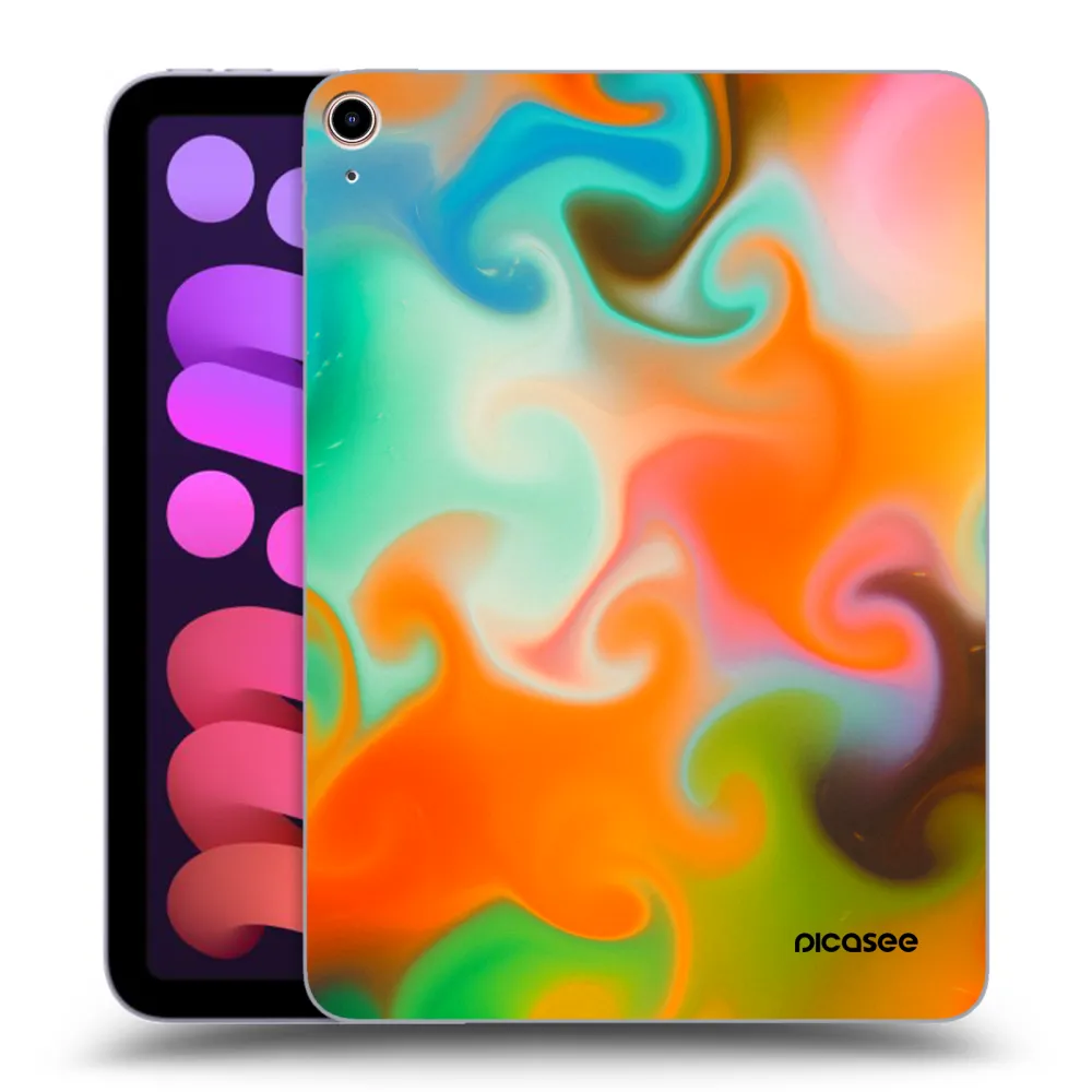 Picasee silikonový průhledný obal pro Apple iPad mini 2021 (6. gen) - Juice