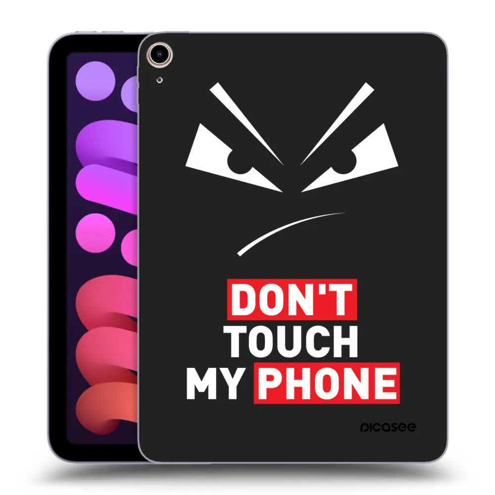 Picasee silikonový černý obal pro Apple iPad mini 2021 (6. gen) - Evil Eye - Transparent