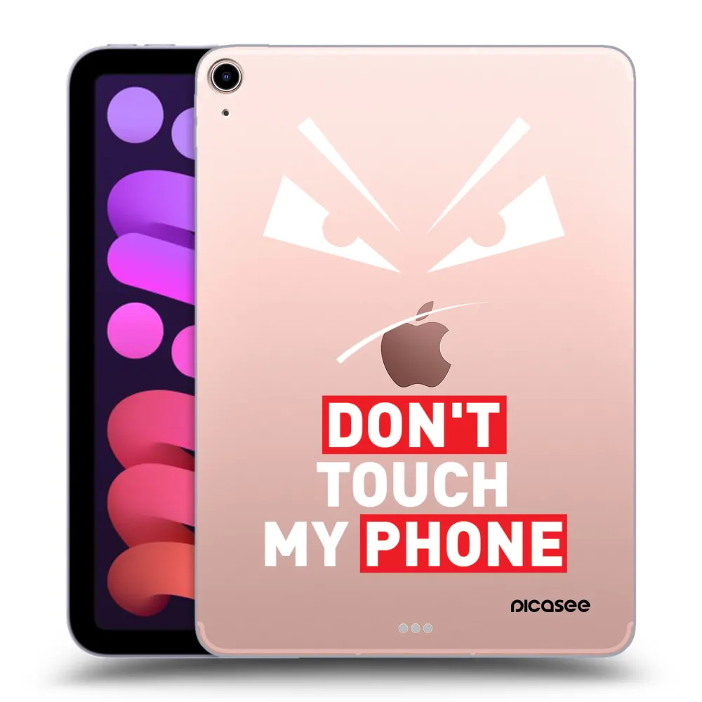 Picasee silikonový průhledný obal pro Apple iPad mini 2021 (6. gen) - Evil Eye - Transparent