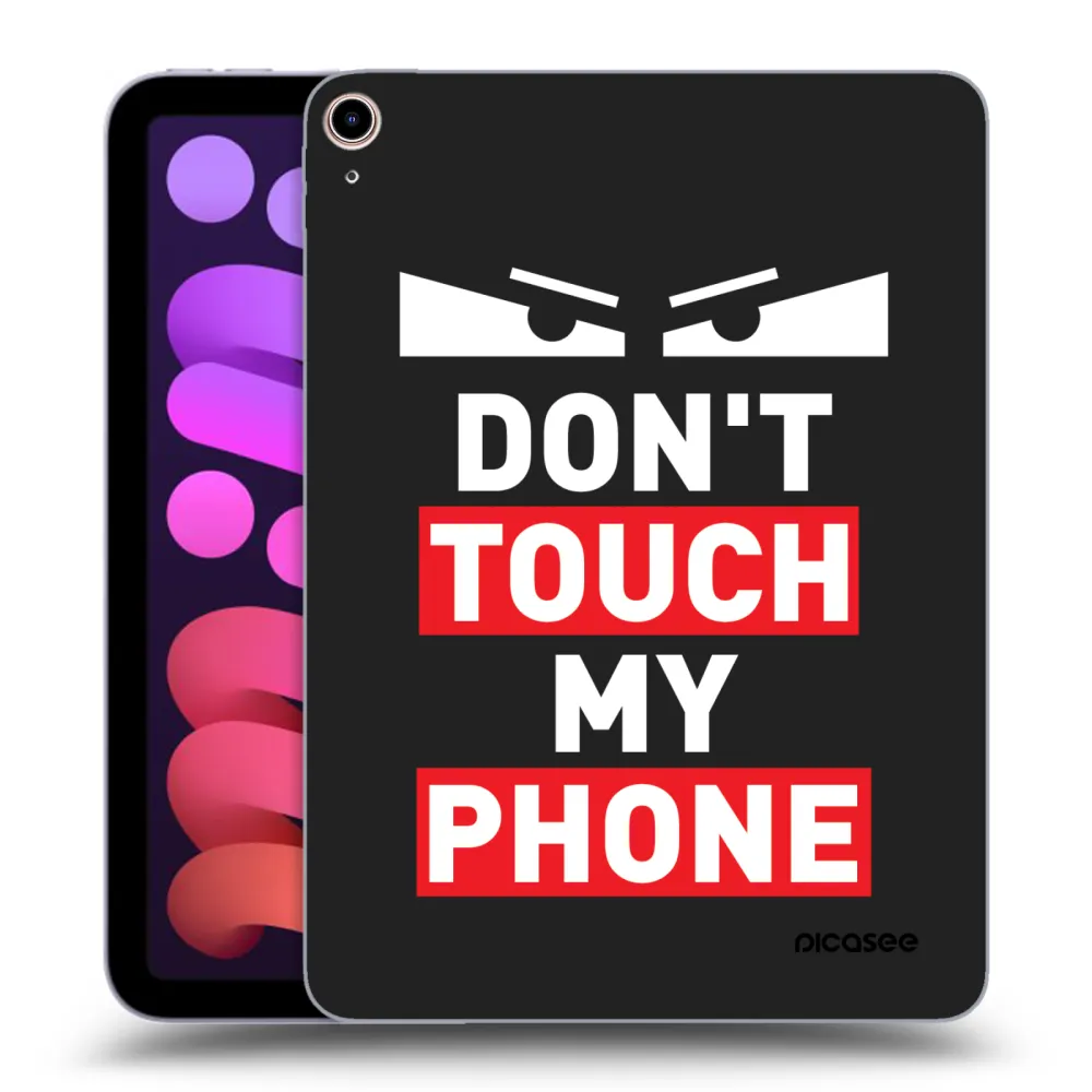 Picasee silikonový černý obal pro Apple iPad mini 2021 (6. gen) - Shadow Eye - Transparent