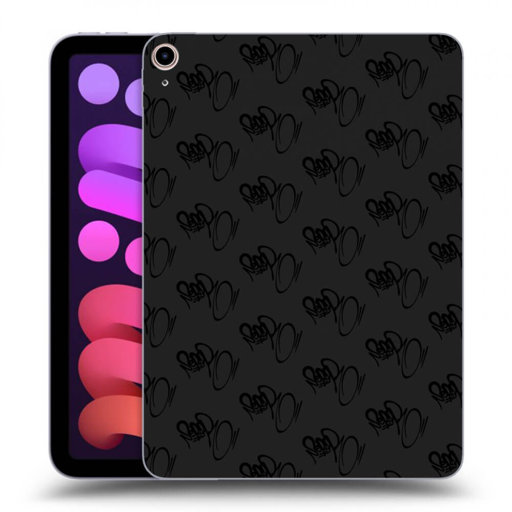 Picasee silikonový černý obal pro Apple iPad mini 2021 (6. gen) - Separ - Black On Black 1