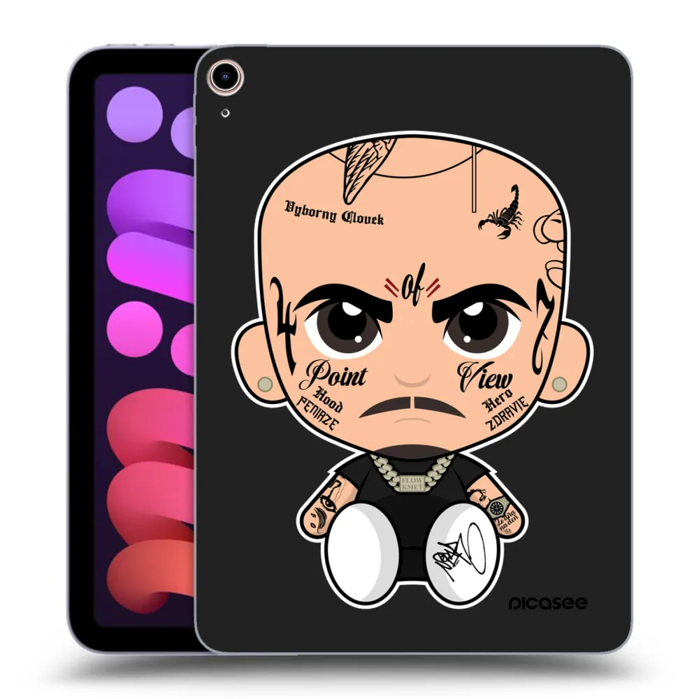 Picasee silikonový černý obal pro Apple iPad mini 2021 (6. gen) - Separ