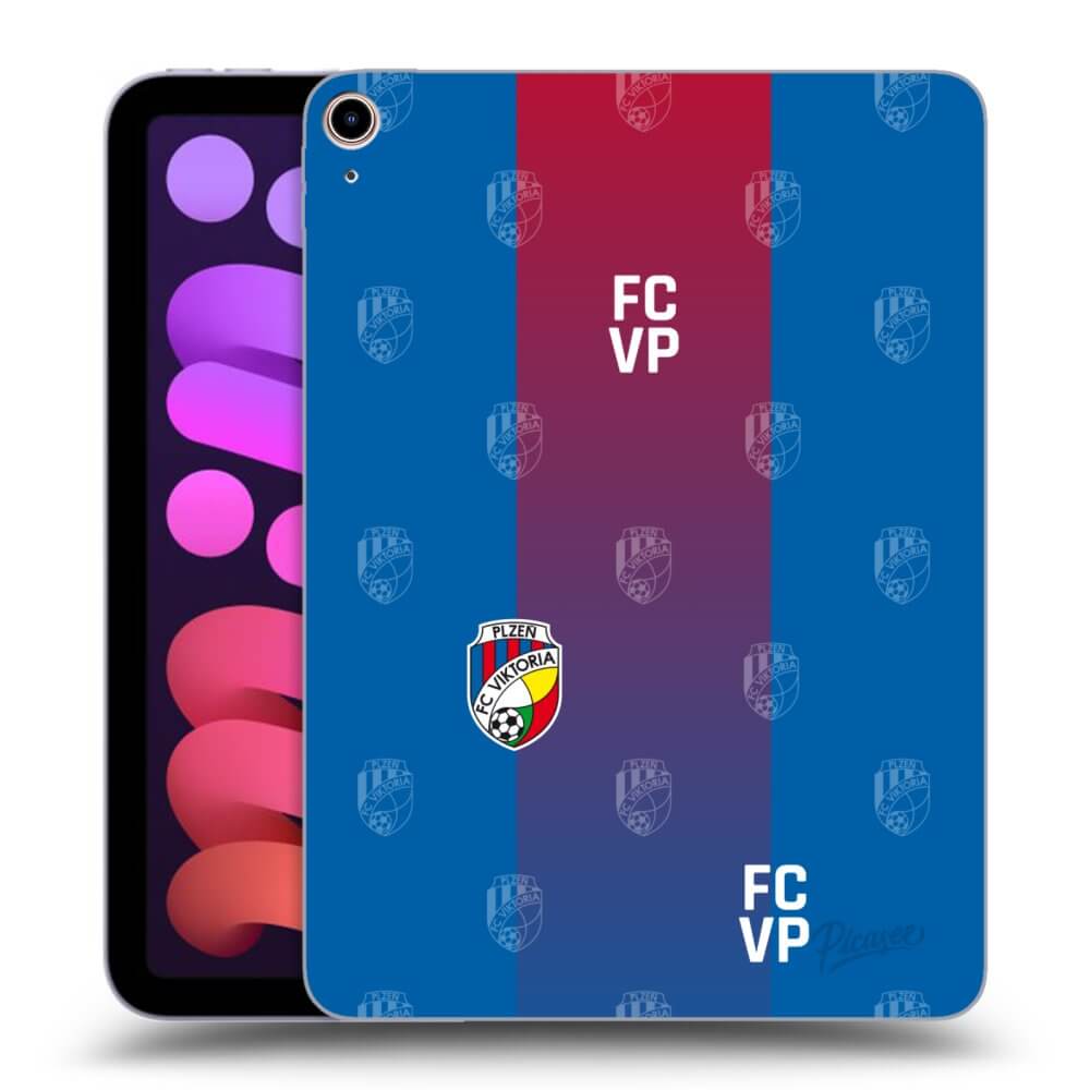 Picasee silikonový průhledný obal pro Apple iPad mini 2021 (6. gen) - FC Viktoria Plzeň F