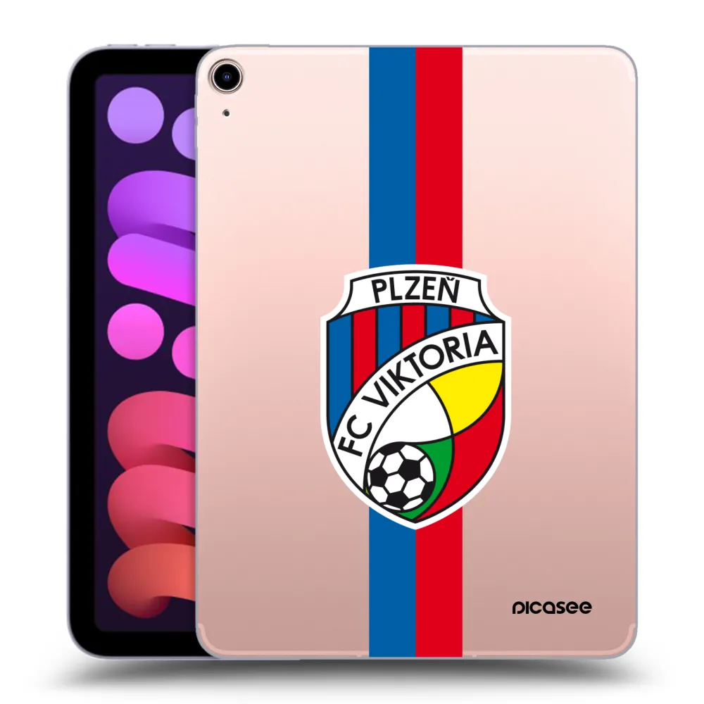 Picasee silikonový průhledný obal pro Apple iPad mini 2021 (6. gen) - FC Viktoria Plzeň H