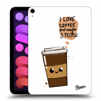 Picasee silikonový průhledný obal pro Apple iPad mini 2021 (6. gen) - Cute coffee
