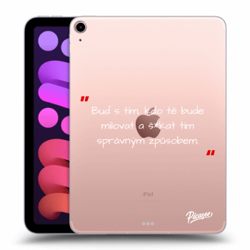 Obal pro Apple iPad mini 2021 (6. gen) - Správná láska Bílá