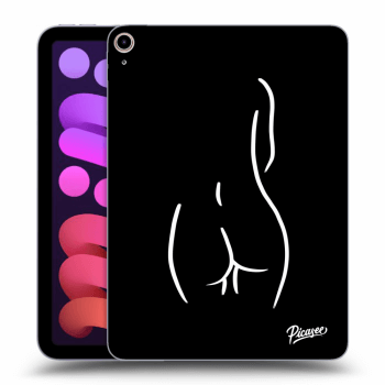Picasee silikonový černý obal pro Apple iPad mini 2021 (6. gen) - Svlečená Bílá