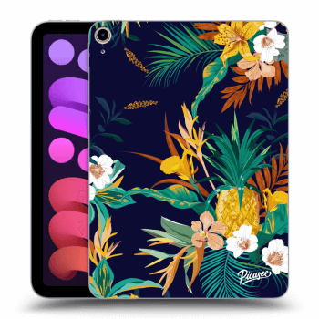 Picasee silikonový průhledný obal pro Apple iPad mini 2021 (6. gen) - Pineapple Color