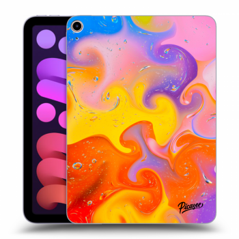 Picasee silikonový průhledný obal pro Apple iPad mini 2021 (6. gen) - Bubbles