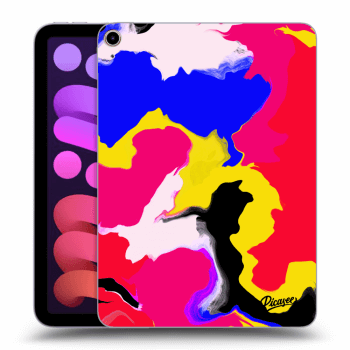 Picasee silikonový průhledný obal pro Apple iPad mini 2021 (6. gen) - Watercolor