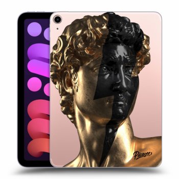 Picasee silikonový průhledný obal pro Apple iPad mini 2021 (6. gen) - Wildfire - Gold