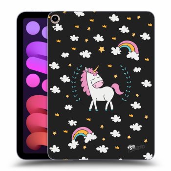 Picasee silikonový černý obal pro Apple iPad mini 2021 (6. gen) - Unicorn star heaven