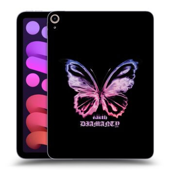 Picasee silikonový průhledný obal pro Apple iPad mini 2021 (6. gen) - Diamanty Purple